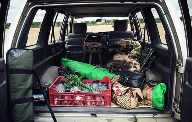 Pigeon shooting kit