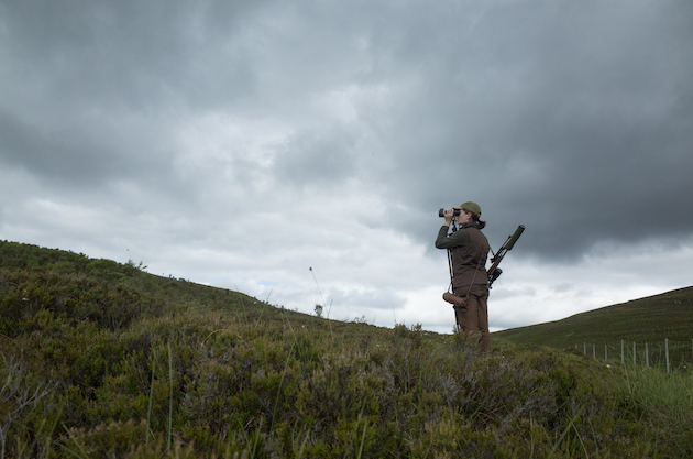 cleaning a stalking rifle