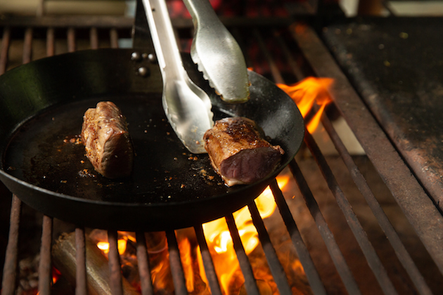 cooking venison fillet