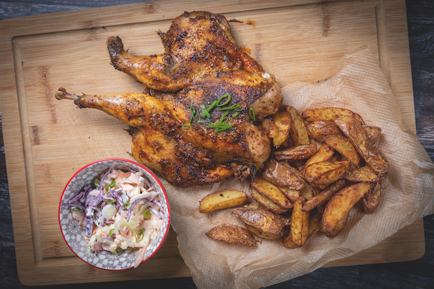 Piri-piri pheasant recipe