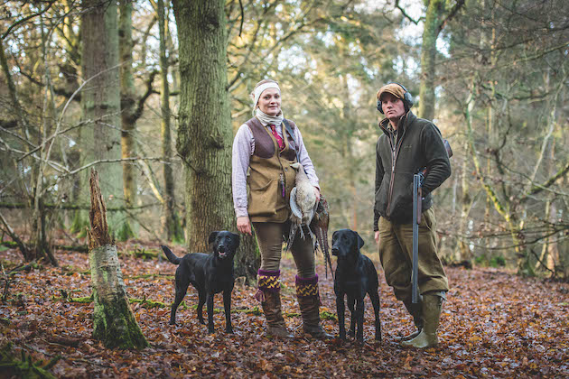 Wearing plus-fours for shooting