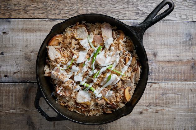 pheasant pilaf