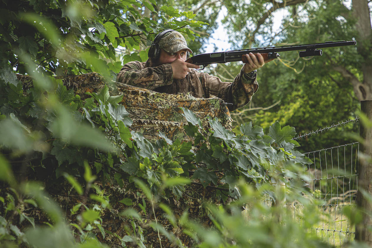 Crow shooting kit 3D leaf poncho