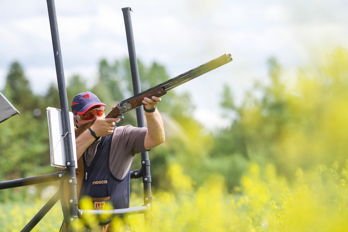 clay pigeon shooting