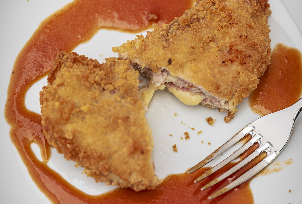 Pheasant Cordon Bleu