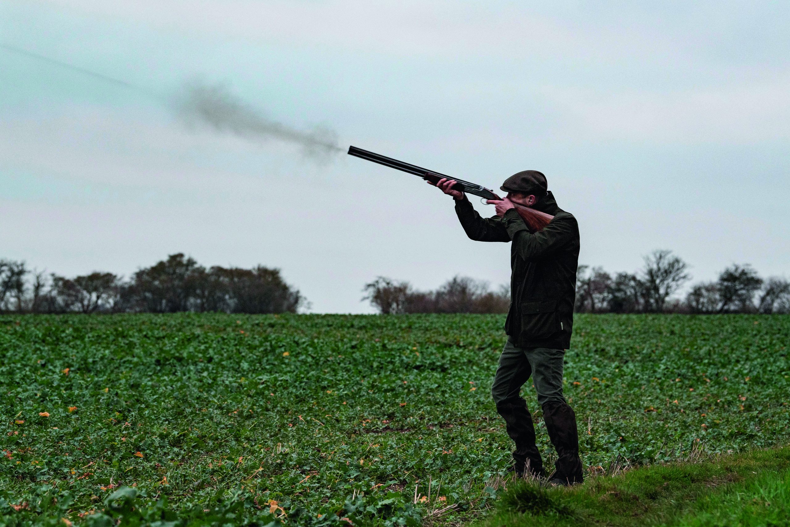 Shooter in field