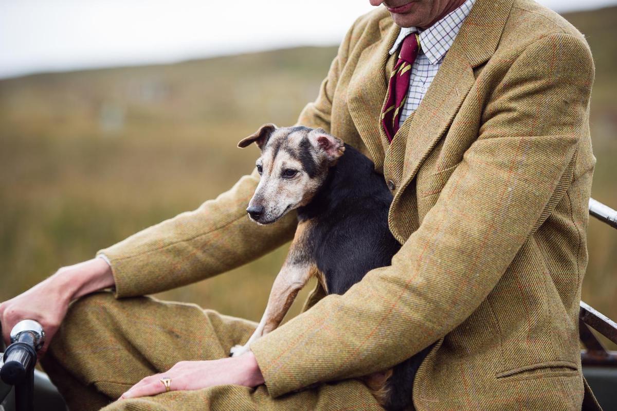 A countryman in a tie