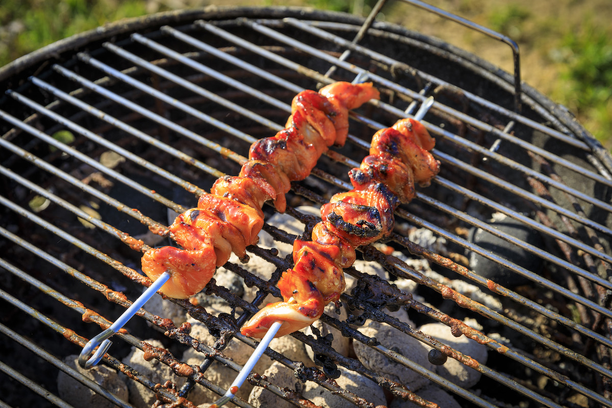 Pheasant Yakitori Skewers