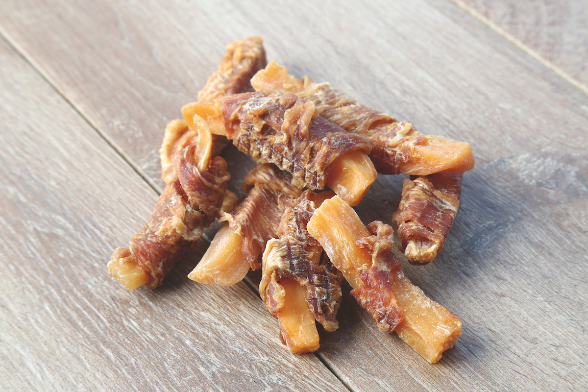 Chicken jerky